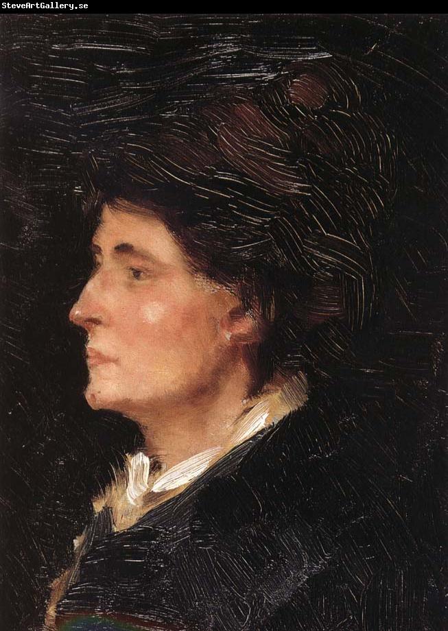 Nicolae Grigorescu Painter's Wife